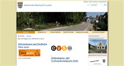 Desktop Screenshot of oberndorf-am-lech.de